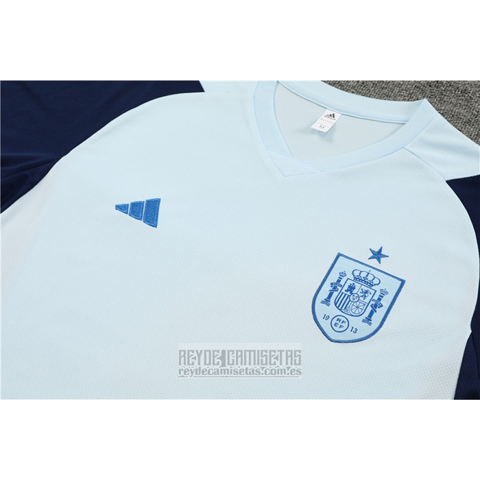 Chandal del Espana Manga Corta 2023-2024 Azul - Pantalon Corto